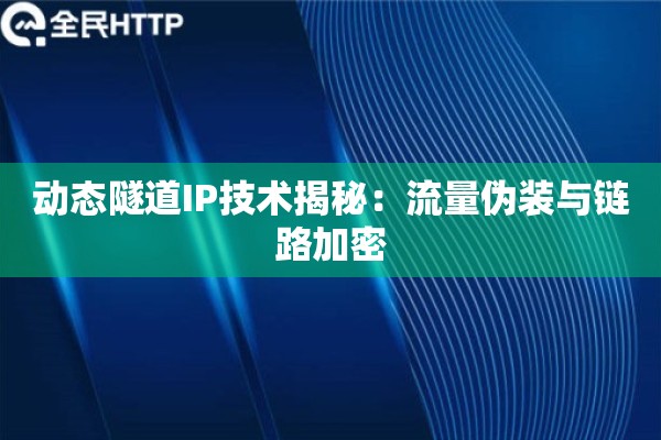 动态隧道IP技术揭秘：流量伪装与链路加密