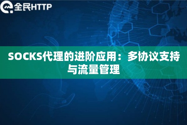 SOCKS代理的进阶应用：多协议支持与流量管理