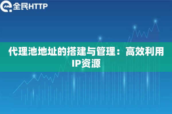代理池地址的搭建与管理：高效利用IP资源