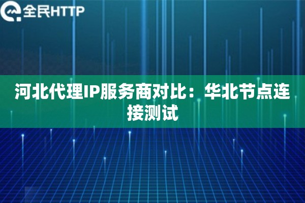 河北代理IP服务商对比：华北节点连接测试