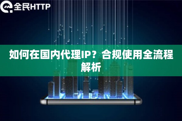 如何在国内代理IP?合规使用全流程解析 如何在国内代理IP?合规使用全流程解析