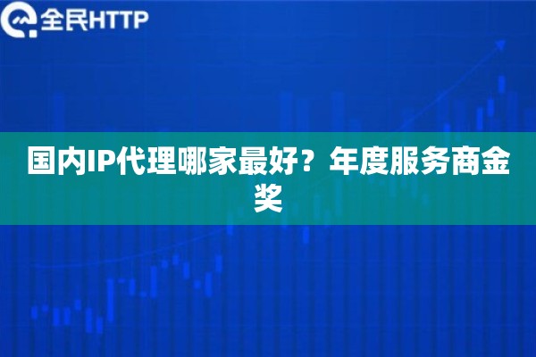 国内IP代理哪家最好？年度服务商金奖