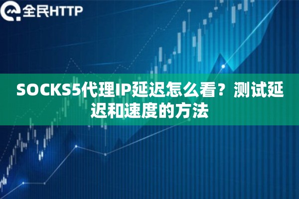SOCKS5代理IP延迟怎么看？测试延迟和速度的方法