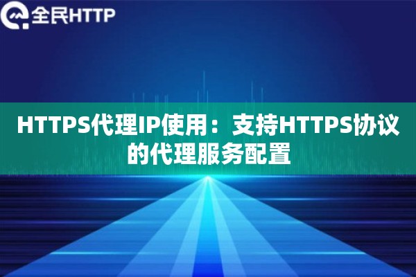 HTTPS代理IP使用：支持HTTPS协议的代理服务配置