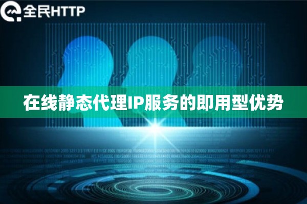在线静态代理IP服务的即用型优势