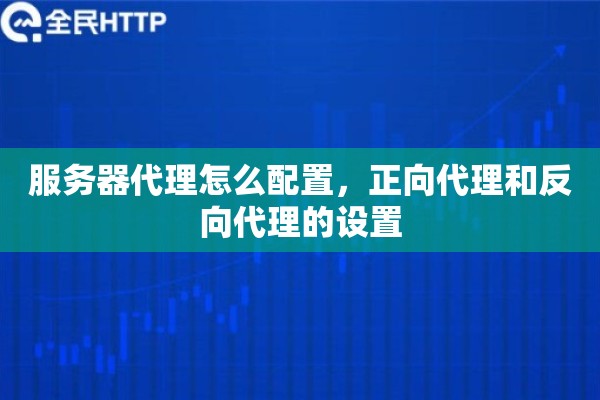 服务器代理怎么配置，正向代理和反向代理的设置