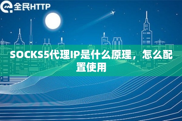 SOCKS5代理IP是什么原理，怎么配置使用