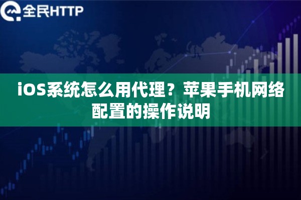 iOS系统怎么用代理？苹果手机网络配置的操作说明