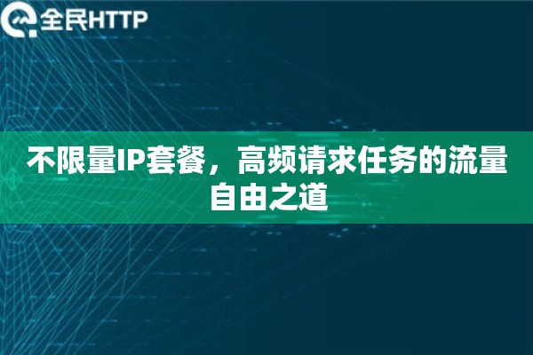 不限量IP套餐，高频请求任务的流量自由之道