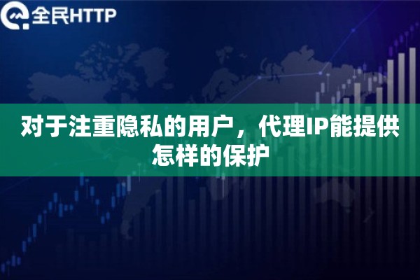 对于注重隐私的用户，代理IP能提供怎样的保护