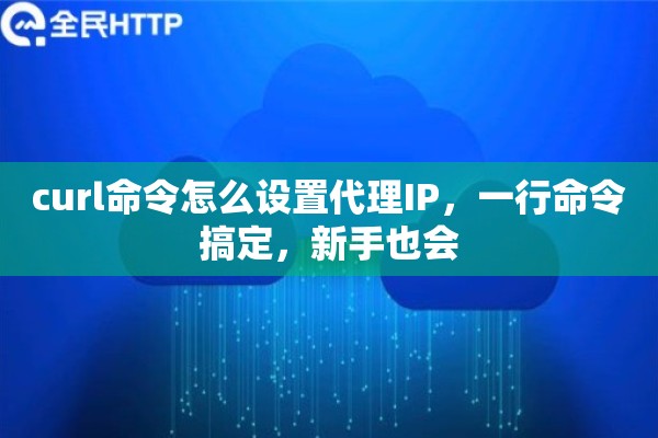 curl命令怎么设置代理IP,一行命令搞定,新手也会 curl命令怎么设置代理IP,一行命令搞定,新手也会