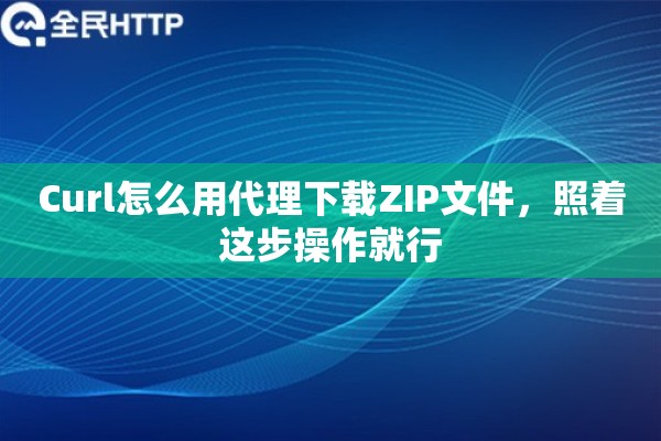 Curl怎么用代理下载ZIP文件，照着这步操作就行