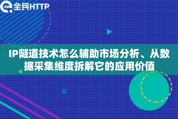 IP隧道技术怎么辅助市场分析、从数据采集维度拆解它的应用价值
