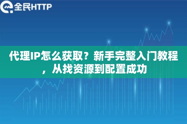 代理IP怎么获取？新手完整入门教程，从找资源到配置成功