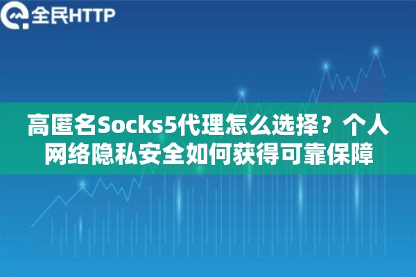 高匿名Socks5代理怎么选择？个人网络隐私安全如何获得可靠保障