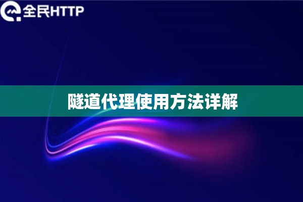 隧道代理使用方法详解