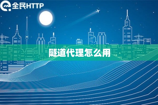 隧道代理怎么用