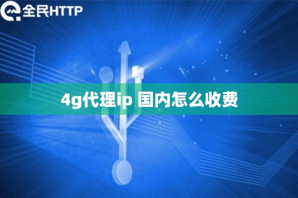 4g代理ip 国内怎么收费