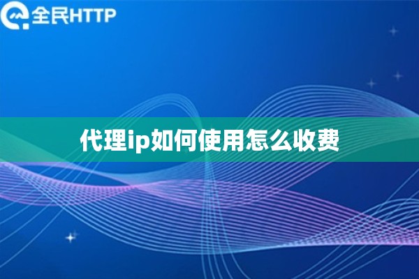 代理ip如何使用怎么收费