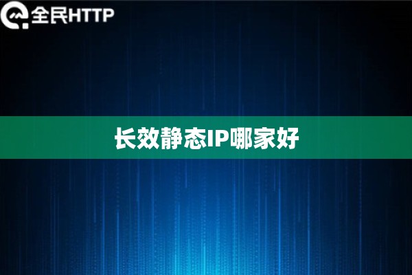 长效静态IP哪家好 长效静态IP哪家好