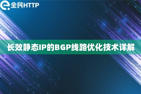 长效静态IP的BGP线路优化技术详解