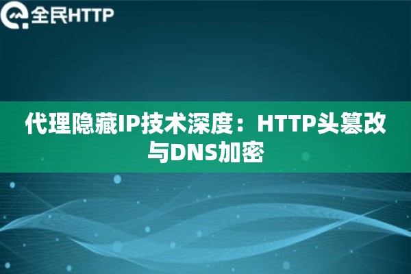 代理隐藏IP技术深度：HTTP头篡改与DNS加密