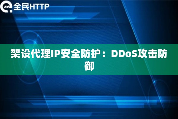架设代理IP安全防护：DDoS攻击防御
