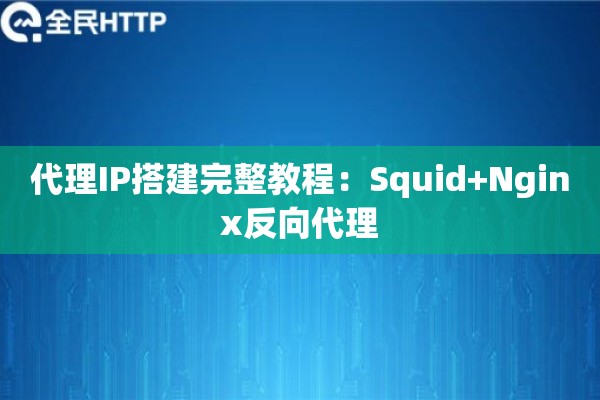代理IP搭建完整教程：Squid+Nginx反向代理