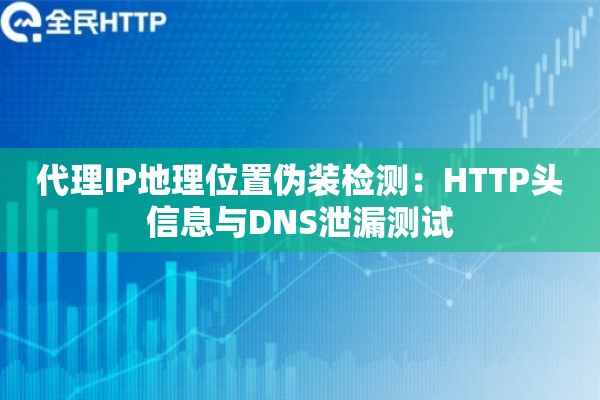 代理IP地理位置伪装检测：HTTP头信息与DNS泄漏测试