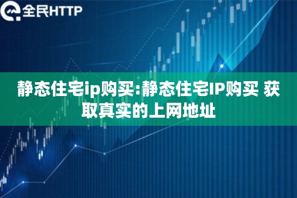 静态住宅ip购买:静态住宅IP购买 获取真实的上网地址