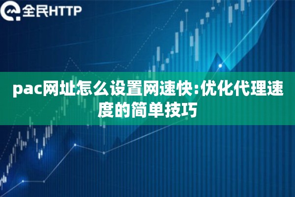 pac网址怎么设置网速快:优化代理速度的简单技巧