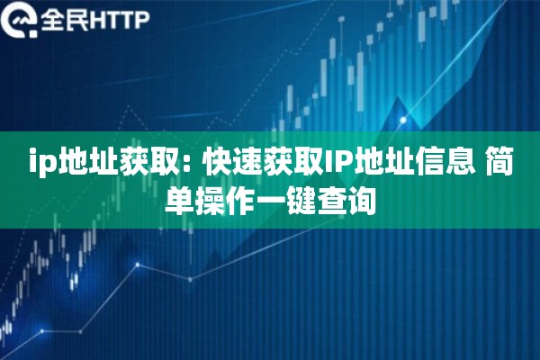 ip地址获取: 快速获取IP地址信息 简单操作一键查询