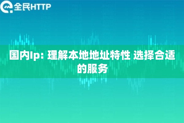 国内Ip: 理解本地地址特性 选择合适的服务