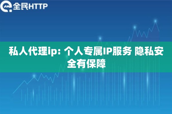 私人代理ip: 个人专属IP服务 隐私安全有保障