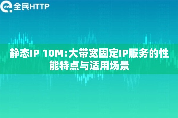 静态IP 10M:大带宽固定IP服务的性能特点与适用场景