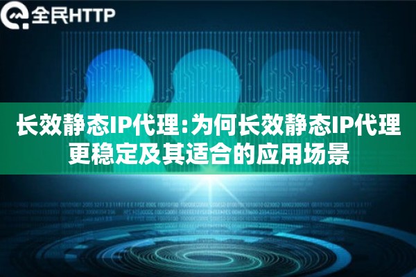 长效静态IP代理:为何长效静态IP代理更稳定及其适合的应用场景