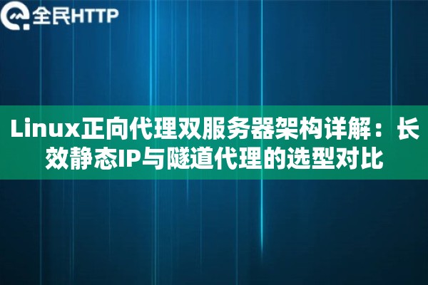 Linux正向代理双服务器架构详解：长效静态IP与隧道代理的选型对比