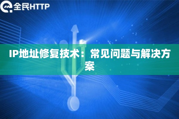 IP地址修复技术：常见问题与解决方案